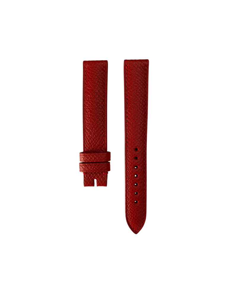 Dây Da Percent Leona Red Da Bê Epsom Haas Pháp Đẹp Tại PERCENT.vn